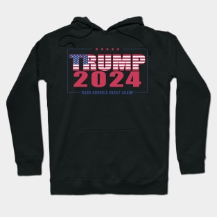 Trump 2024 Make America Great Again Hoodie